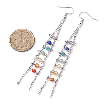 316 Surgical Stainless Steel Stud Earrings EJEW-TA00546-1