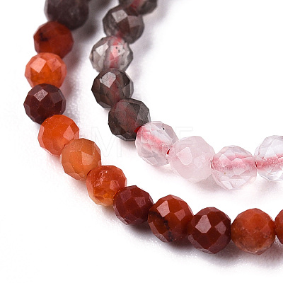 Natural Mixed Gemstone Beads Strands G-D080-A01-03-13-1