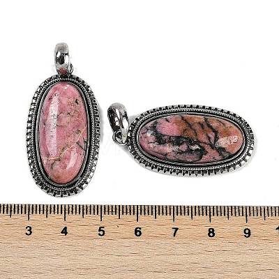 Natural Rhodonite Pendants G-I370-07AS-03-1