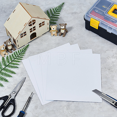 4 Sheets ABS Plastic Mould Plates DIY-OC0015-88A-1