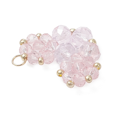 Glass Pendantns PALLOY-MZ01145-03-1