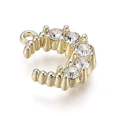 Alloy Jewelry Crystal Rhinestone Pendants PALLOY-Z001-22LG-1