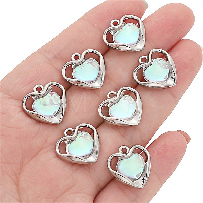 Platinum Alloy Resin Pendants PW-WGA43E0-08-1