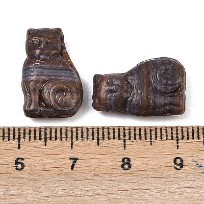 Czech Pressed Glass Beads GLAA-I061-02E-1