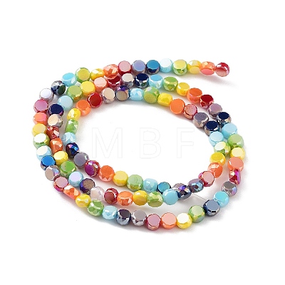 Electroplate Glass Beads EGLA-P056-01B-1