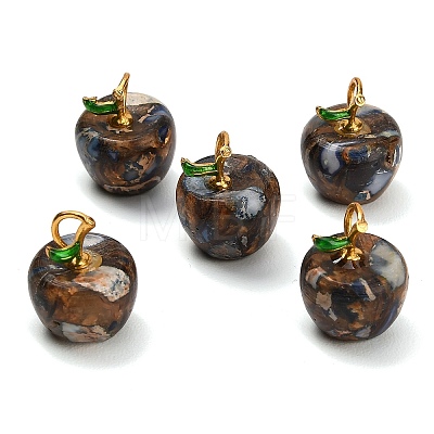 Dyed Synthetic Imperial Jasper Pendants GG-CBAA20A-07G-01-1