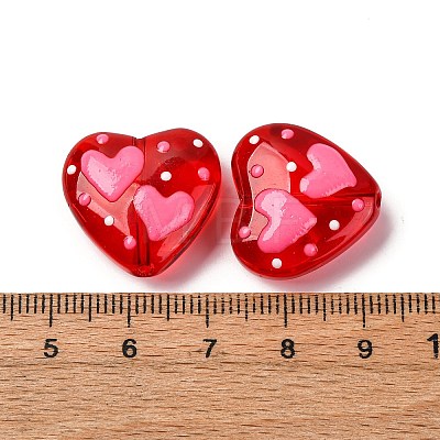 Glass Enamel Beads GLAA-Q125-01A-05-1