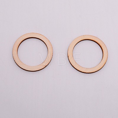 Unfinished Wood Linking Rings LS-WOOD-WH0099-12C-1
