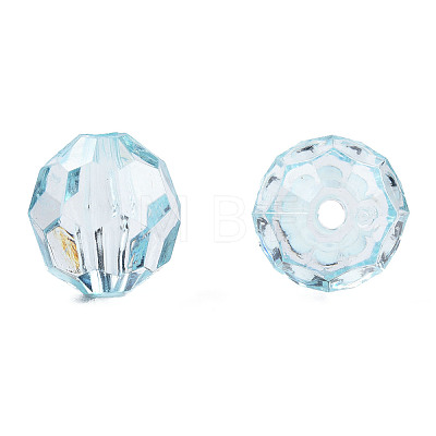 Transparent Acrylic Beads TACR-Q257-12mm-V38-1