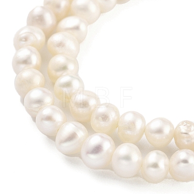 Natural Cultured Freshwater Pearl Beads Strands PEAR-C003-07D-X-1