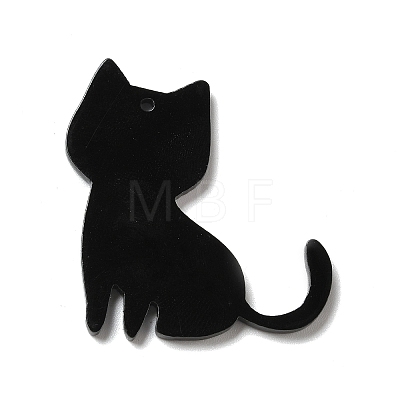 Halloween Printed Acrylic Pendants SACR-P020-B02-1