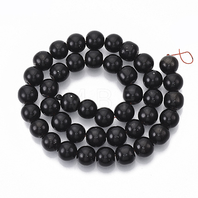 Electroplated Non-magnetic Synthetic Hematite Beads Strands G-S365-015A-1