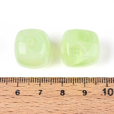Opaque Acrylic Beads OACR-ZX006-33H-1