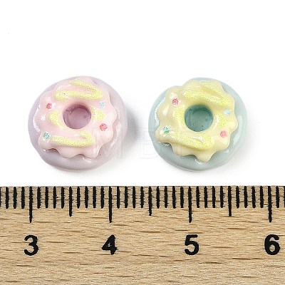 Opaque Resin Cabochons RESI-H166-25D-1