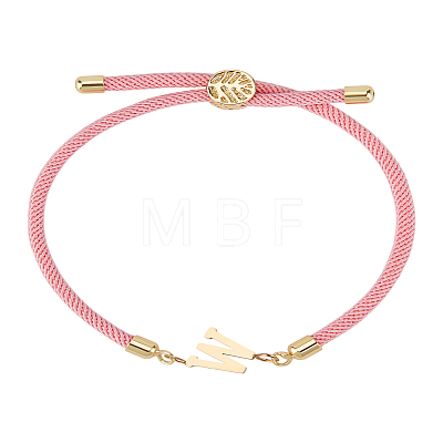 1Pc Adjustable Nylon Cord Slider Bracelets for Women BJEW-LP0001-32W-03-1