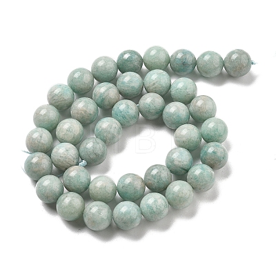 Natural Amazonite Beads Strands G-L618-A01-10mm-1