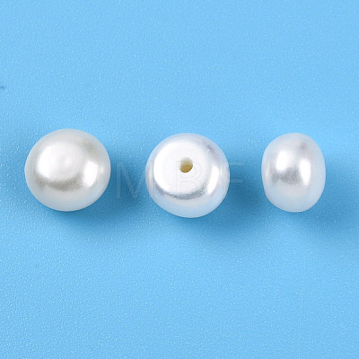 Grade 3A Natural Cultured Freshwater Pearl Beads PEAR-N018-3A-6065A-1