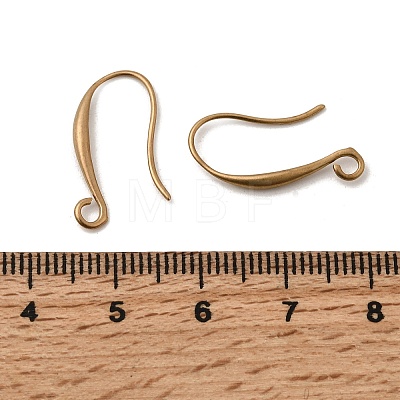 Brass S-Hook Clasps KK-I591-11C-1