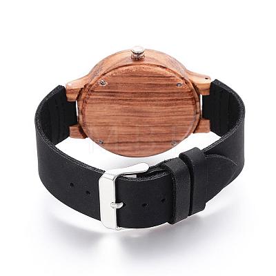 Zebrano Wood Wristwatches WACH-H037-03-1