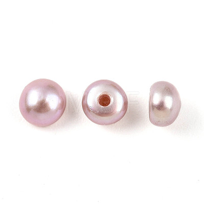 Grade 3A Natural Cultured Freshwater Pearl Beads PEAR-N018-3A-3540C-1