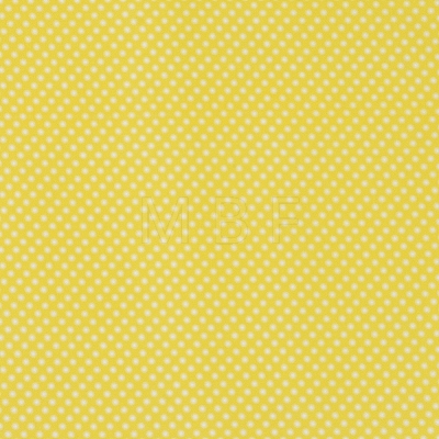 Polka Dot Pattern Printed A4 Polyester Fabric Sheets LS-DIY-WH0158-63A-03-1