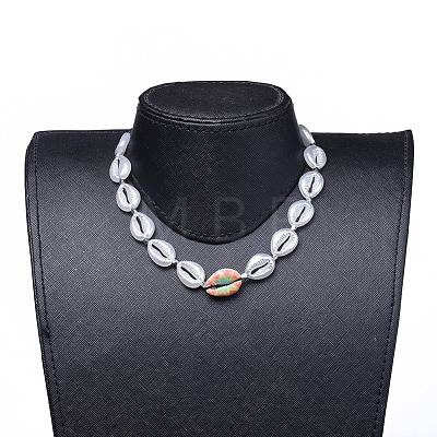 Adjustable Nylon Thread Braided Necklaces NJEW-JN02705-M-1