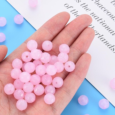 Imitation Jelly Acrylic Beads MACR-S373-97A-E10-1