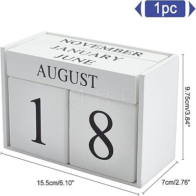 Calendar Block AJEW-WH0155-11-1