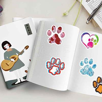 Colorful Paper Cartoon Stickers DIY-C063-02-1