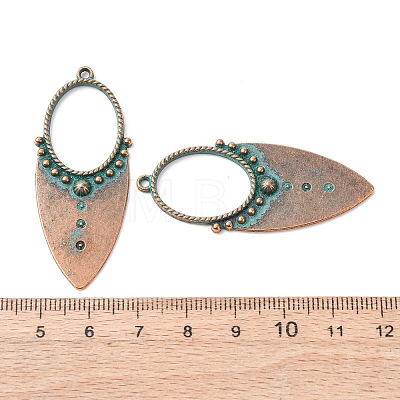 Tibetan Style Alloy Pendants FIND-B055-02J-1