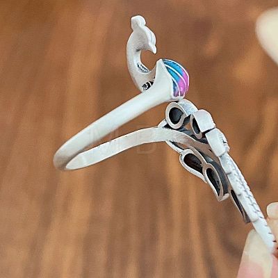 Phenix Zinc Alloy Enamel Cuff Rings FS-WGBA5CA-01-1