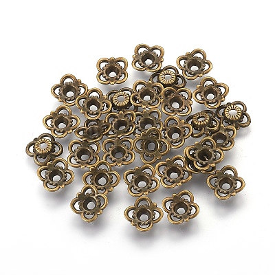 Tibetan Antique Bronze Metal Caps LS-MLF1035Y-1