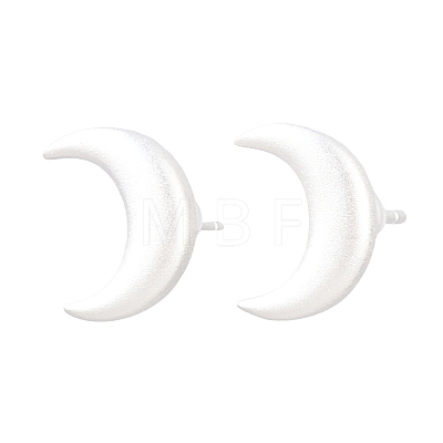 925 Sterling Silver Stud Earring EJEW-C176-02MS-1