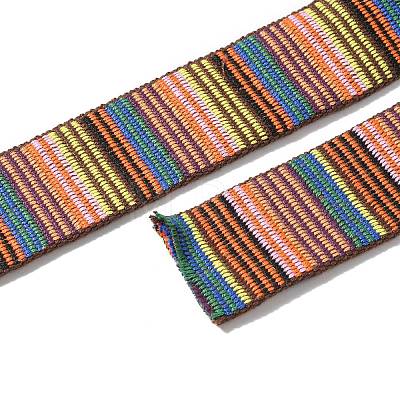 Polyester Stripe Ribbons SRIB-XCP0001-20A-1