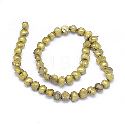 Natural Cultured Freshwater Pearl Beads Strands PEAR-G004-29-01-1