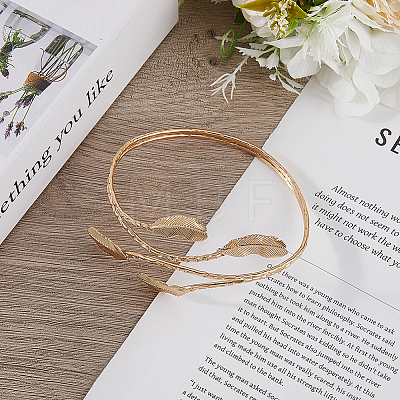 1Pc Alloy Arm Cuff Bangles AJEW-CY0001-33-1