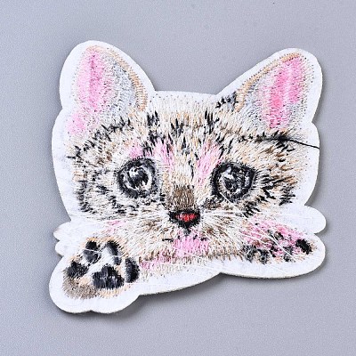 Cat Appliques DIY-S041-147-1