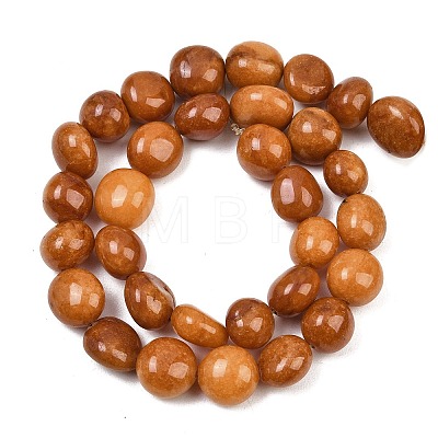 Dyed Natural White Jade Beads Strands GG-CBACF26-B01-05-1