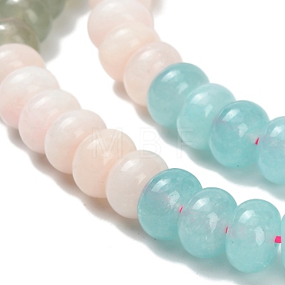 Gradient Color Natural White Jade Beads Strands X-G-NH0053-A01-01-1