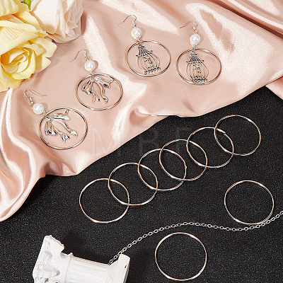 Iron Open Jump Rings FIND-SP0002-63C-1