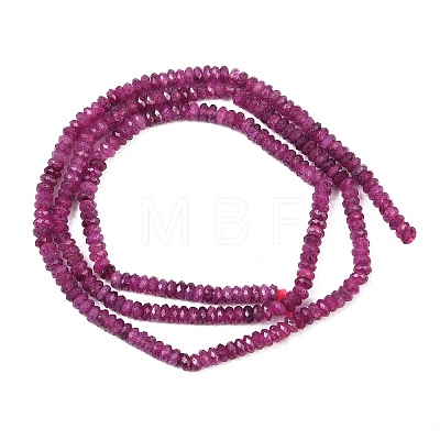 Natural Ruby Beads Strands G-A304-A01-01-1