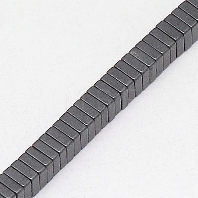 Electroplate Non-magnetic Synthetic Hematite Heishi Beads Strands G-J171B-2x2mm-03-1