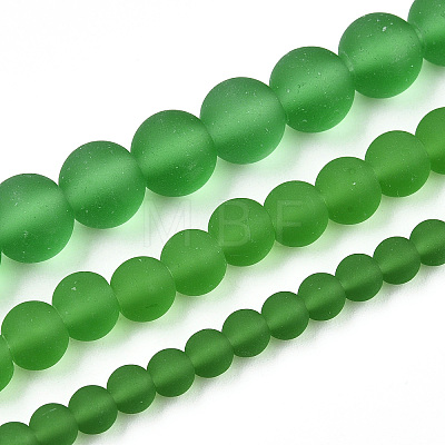 Transparent Glass Beads Strands GLAA-T032-T6mm-MD07-1