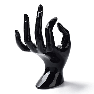 Plastic OK Hand Rings Display Stands ODIS-Q041-01B-1