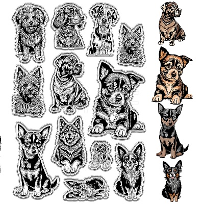 Custom PVC Plastic Clear Stamps DIY-WH0439-0155-1
