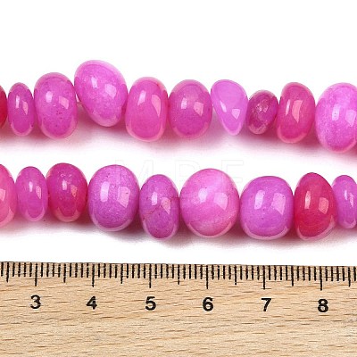 Dyed Natural White Jade Beads Strands GG-CBACF26-A03-04-1