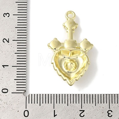 Rack Plating Alloy Pendants FIND-I039-011G-1