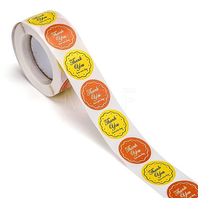 1 Inch Thank You Stickers LS-DIY-G013-A15-1
