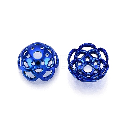 UV Plated ABS Bead Caps OACR-D316-04B-02-1