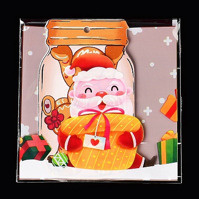 Christmas Theme Plastic Bakeware Bag ABAG-F006-02A-1